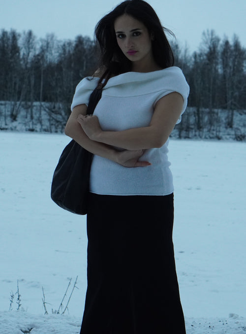 Elegant Merino Wool Top