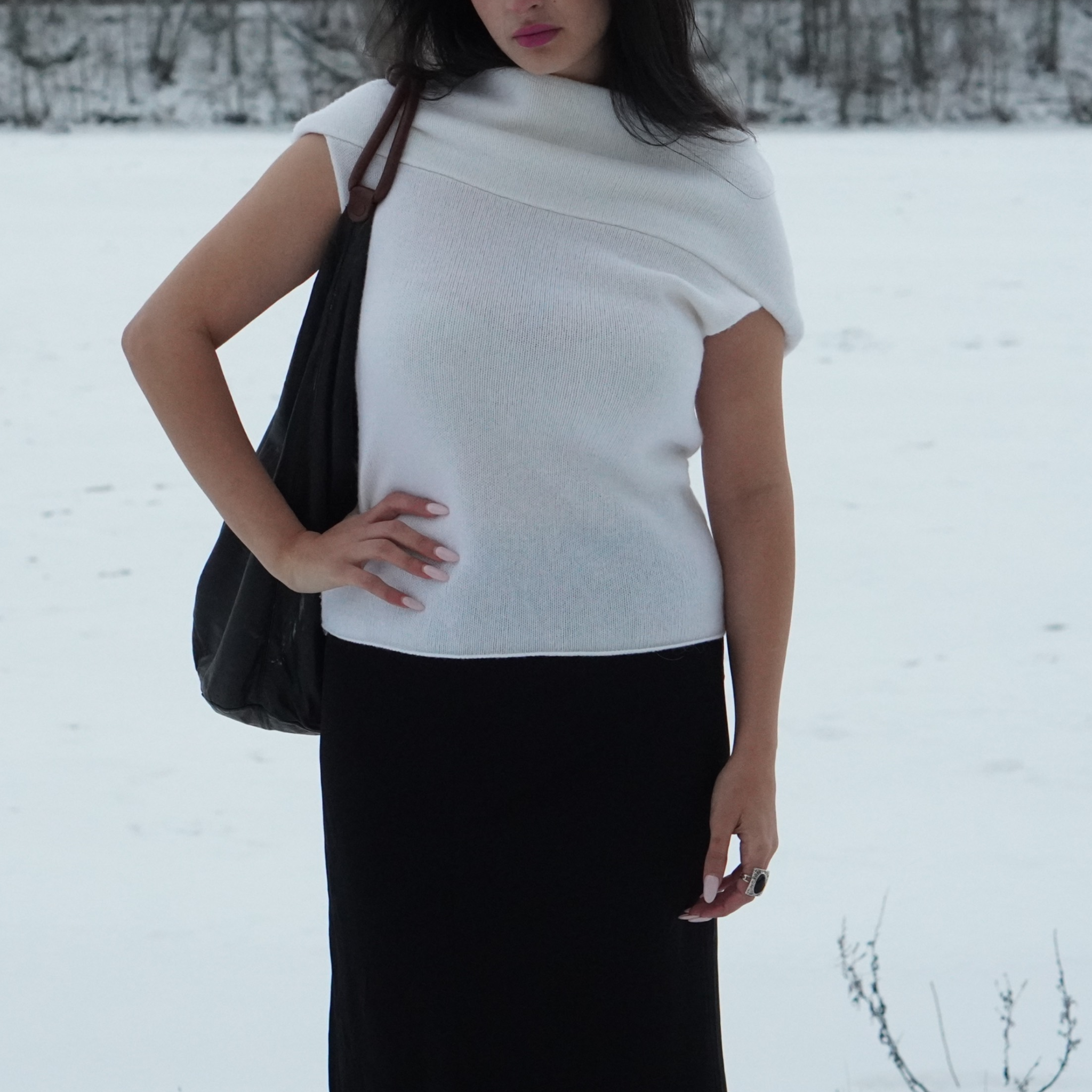 Elegant Merino Wool Top